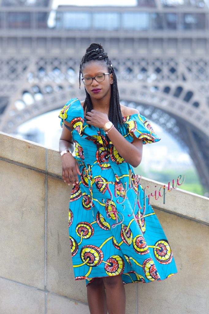 Jolie robe ete evasee Style d Afrique