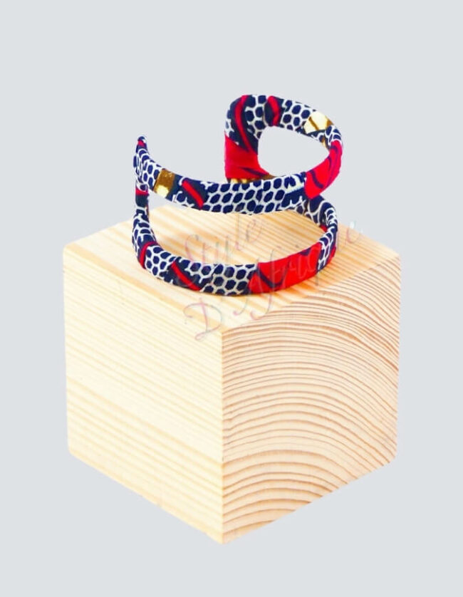 bracelet wax africaine manchette