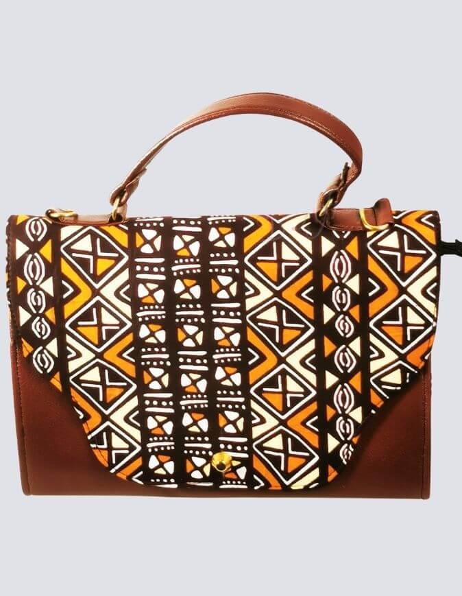 sac makasi bogolan tissu wax africain ethnique chic sac à main