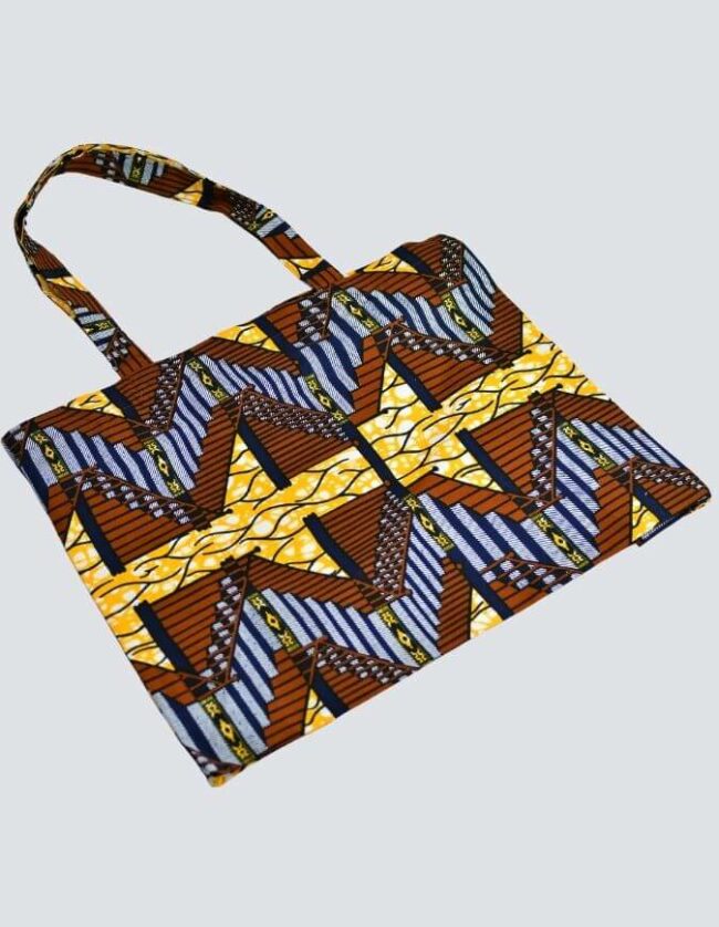 Tote bag wax BOKO totebag tote-bag Sac pochette wax africain ankara