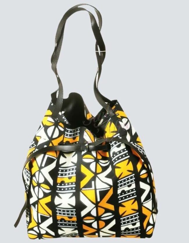 sac seau bogolan wax africain